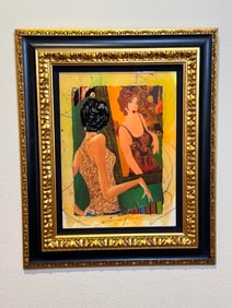 Marcus Glenn Girrrrl You Gotta See this One II Homage to Tarkay Unique