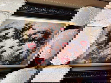 Michael Godard Lets Puppy Toast