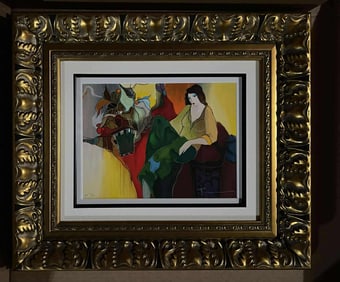 Itzchak Tarkay Serene Afternoon