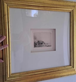 Landscape with a Cow Drinking