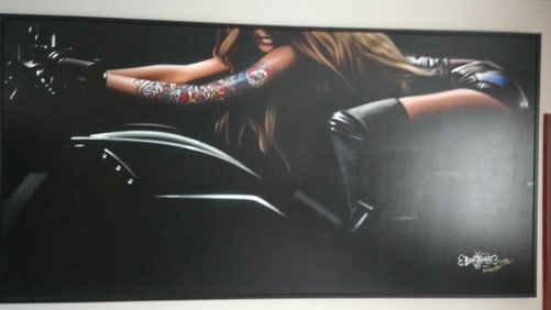 Michael Godard  Born to Ride