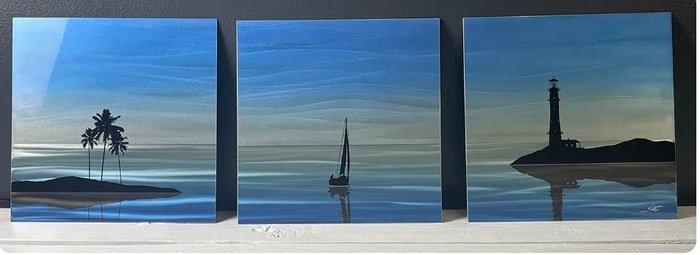 Nicholas Yust Evening Drift 3/3 Unique