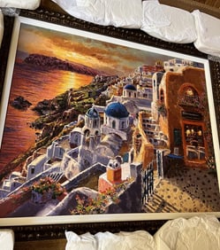 Sam Park Santorini Sunset