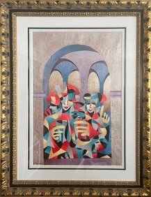 Anatole Krasnyansky Court Square Crowd num 2