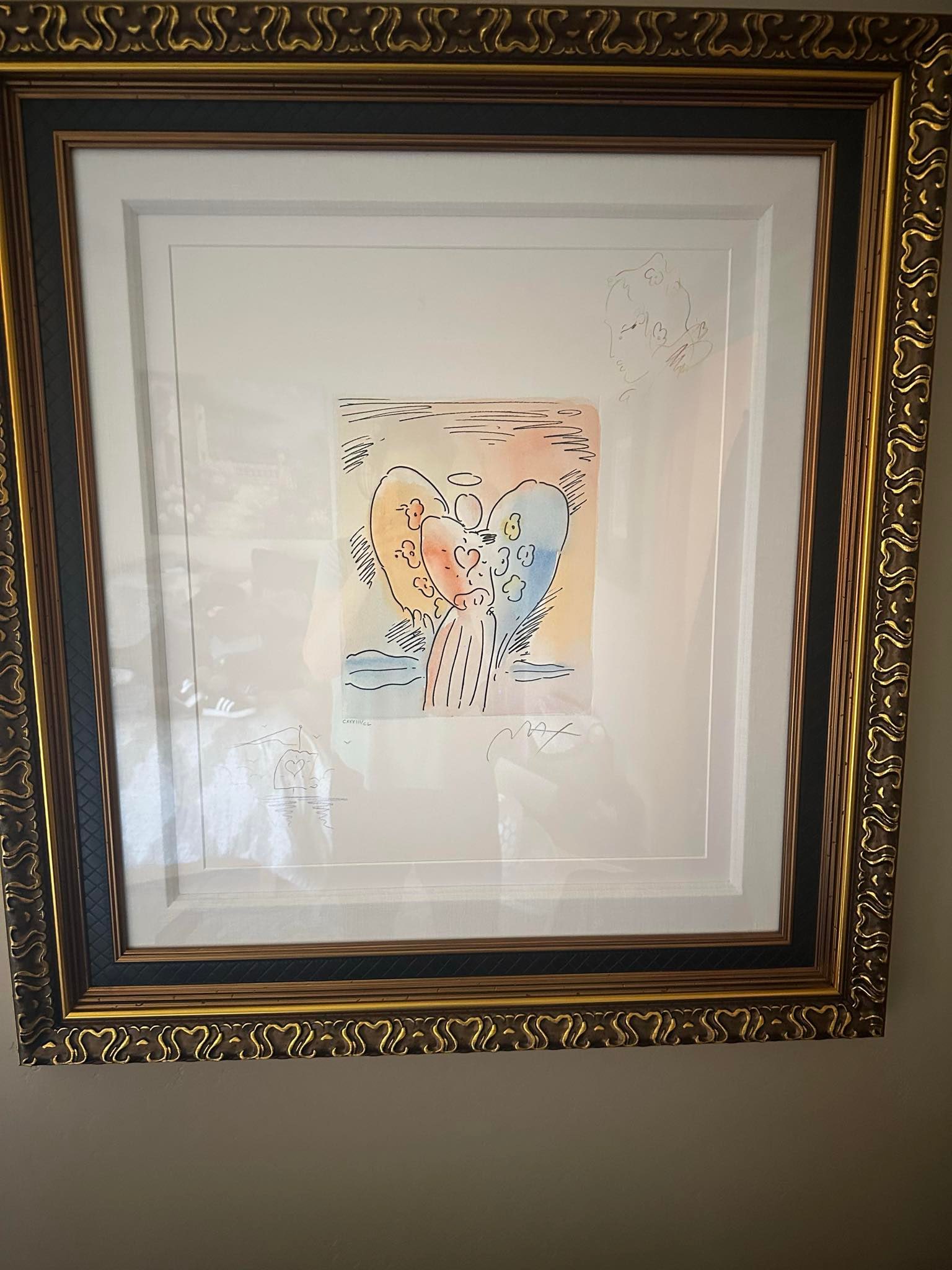 Peter Max  Angel With Heart (1 of 4)