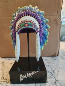 Tim Yanke Headress Sculpture