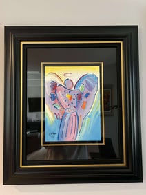 Peter Max Angel with Heart