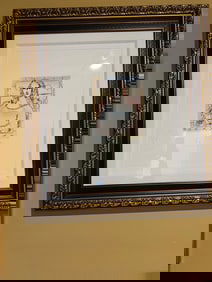 Peter Max  Mona Lisa (Profile/Angel with Heart)