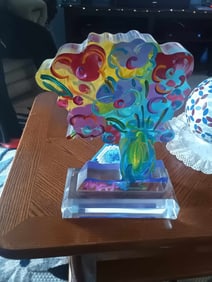 Peter Max Vase of Flowers ver III num 428