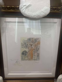 Peter Max Land of the Free (Saliboat/Flying Angel)