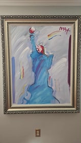 Peter Max Statue of Liberty Ver. VIII num  117