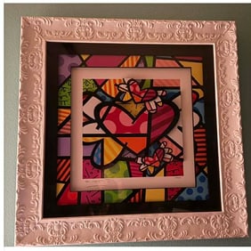 Romero Britto Soaring Hearts