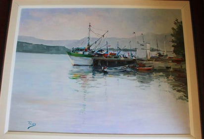 Fishing ships in Calle Calle