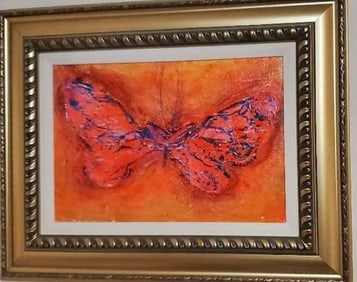 Tiny Butterfly Wings (Scratchy Gold)