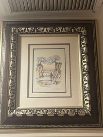 unknown artist landscape by the sea