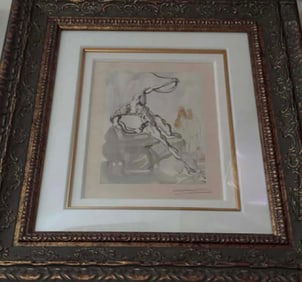 Dali Divine Comedy Inferno 24 ( Robbers)