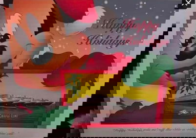 DCL Mickey Wishes you a warm holiday Season Ducky Williams