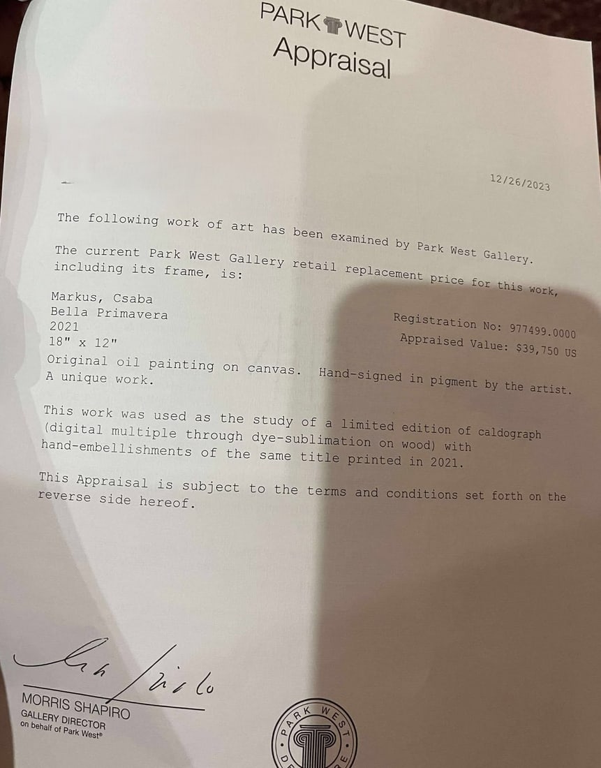 Casaba Markus Bella Primavera Published Original - 5