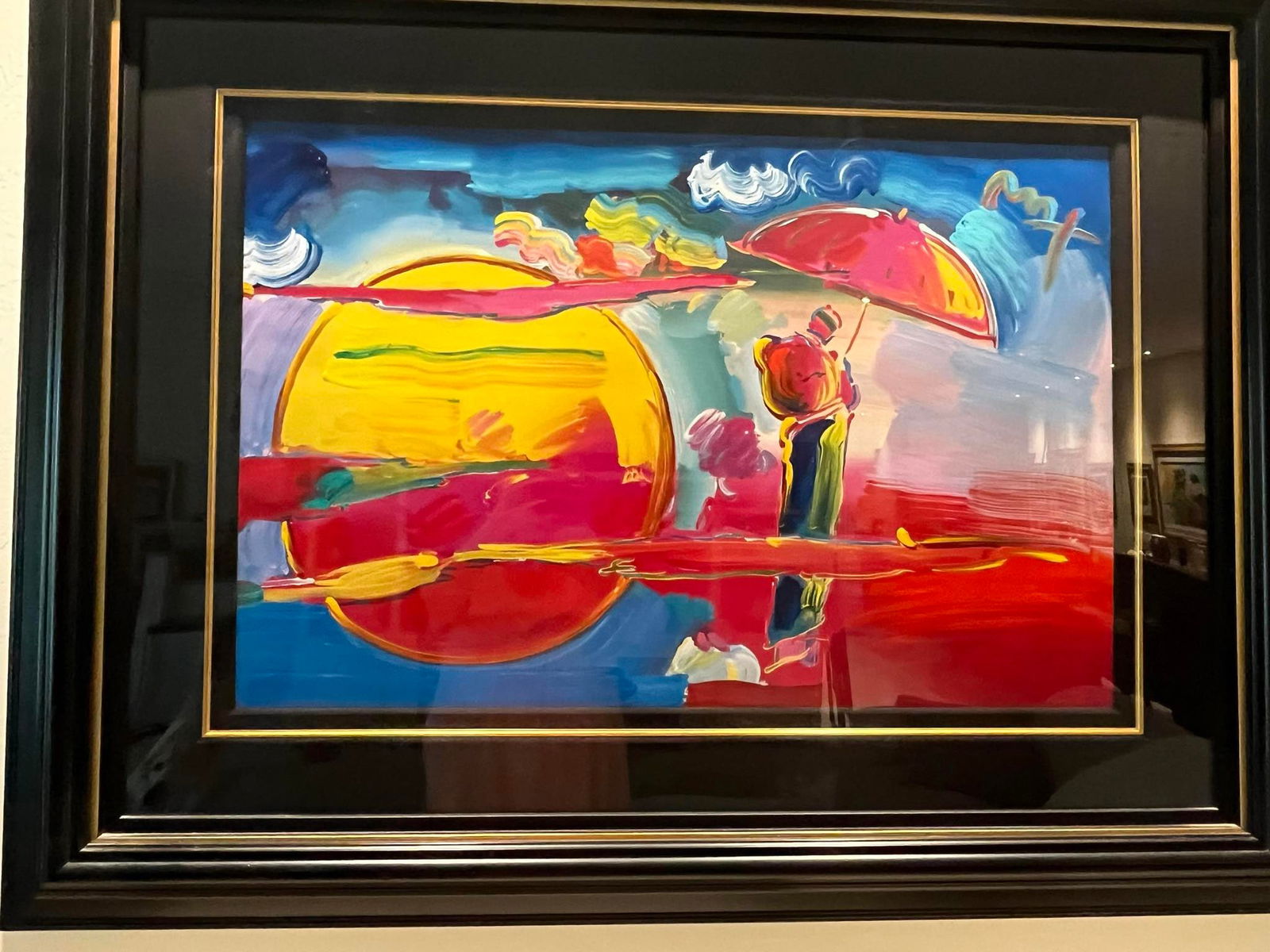 Peter Max New Moon II Unique - 2