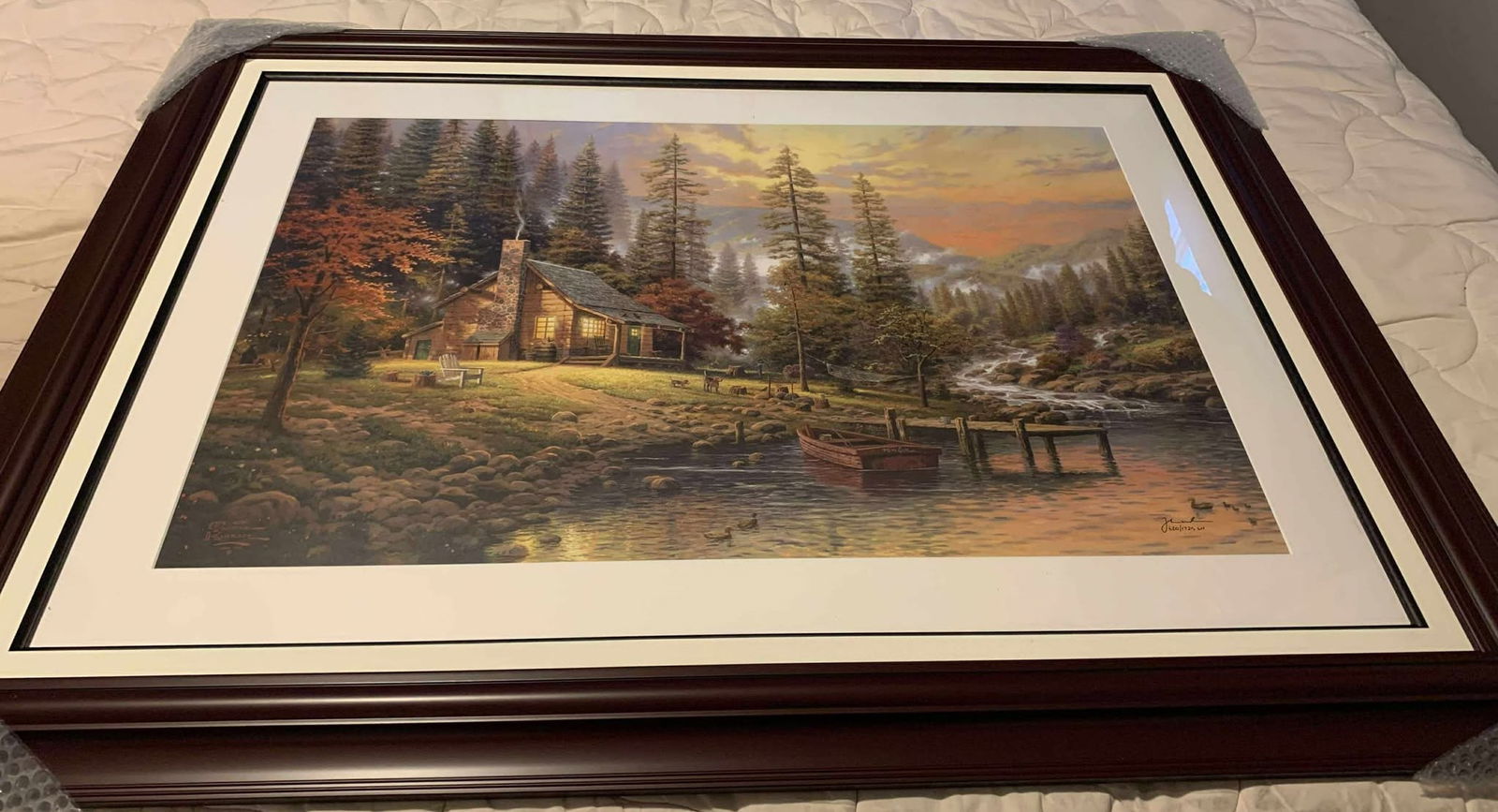 Thomas Kinkade Peaceful Retreat (Medium) (1 of 2)