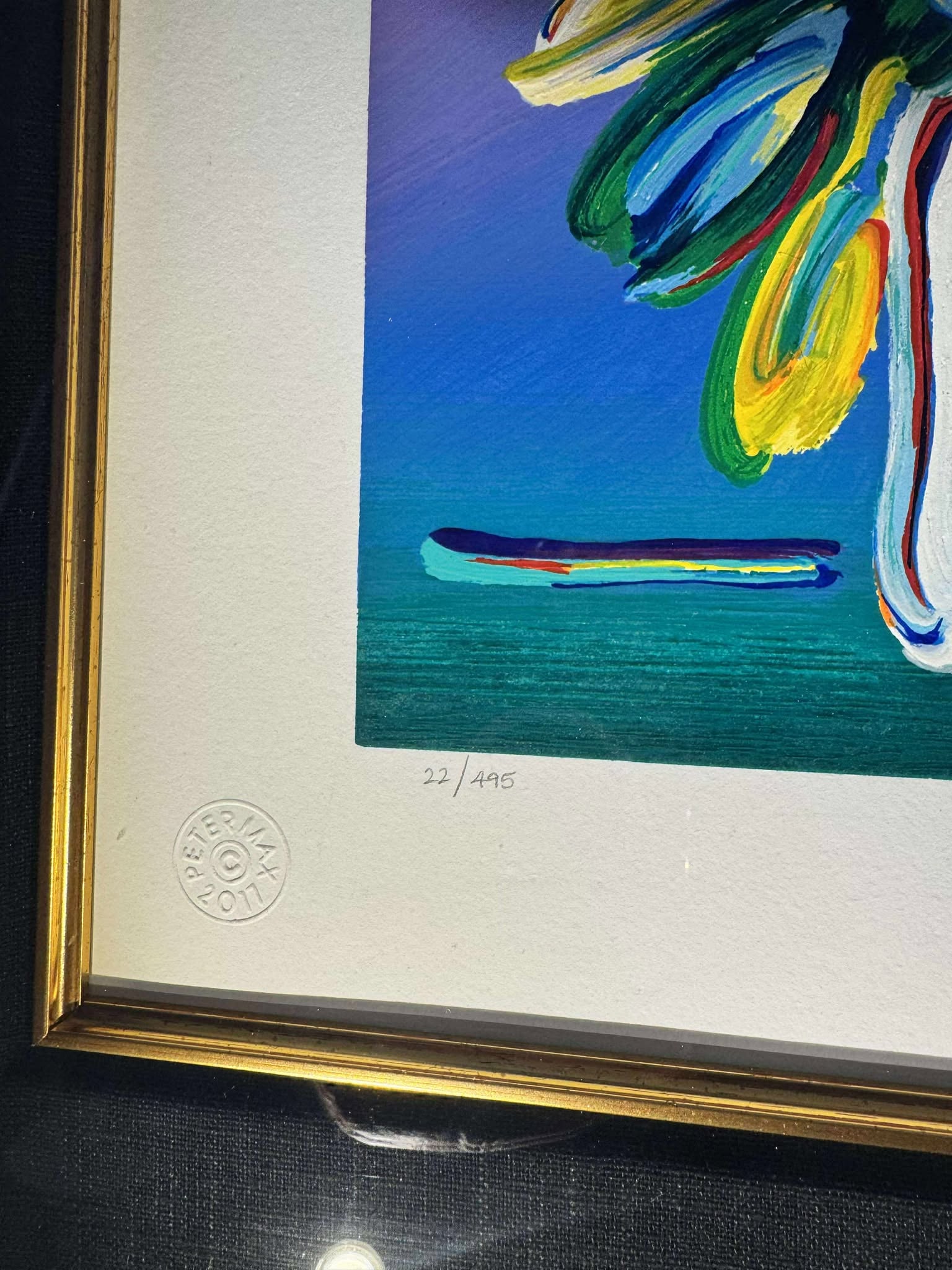 Peter Max Abstract Flowers I - 3