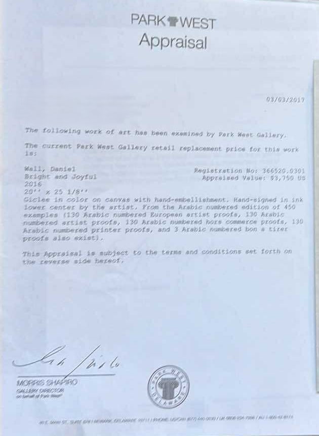 Daniel Wall Bright and Joyful - 3