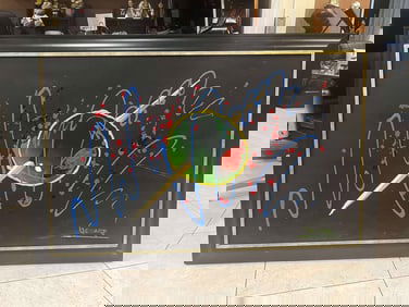 Michael Godard Olive with Toothpick (Black) P-5_OTB-10