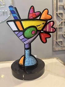 Romero Britto Party Time Sculpture
