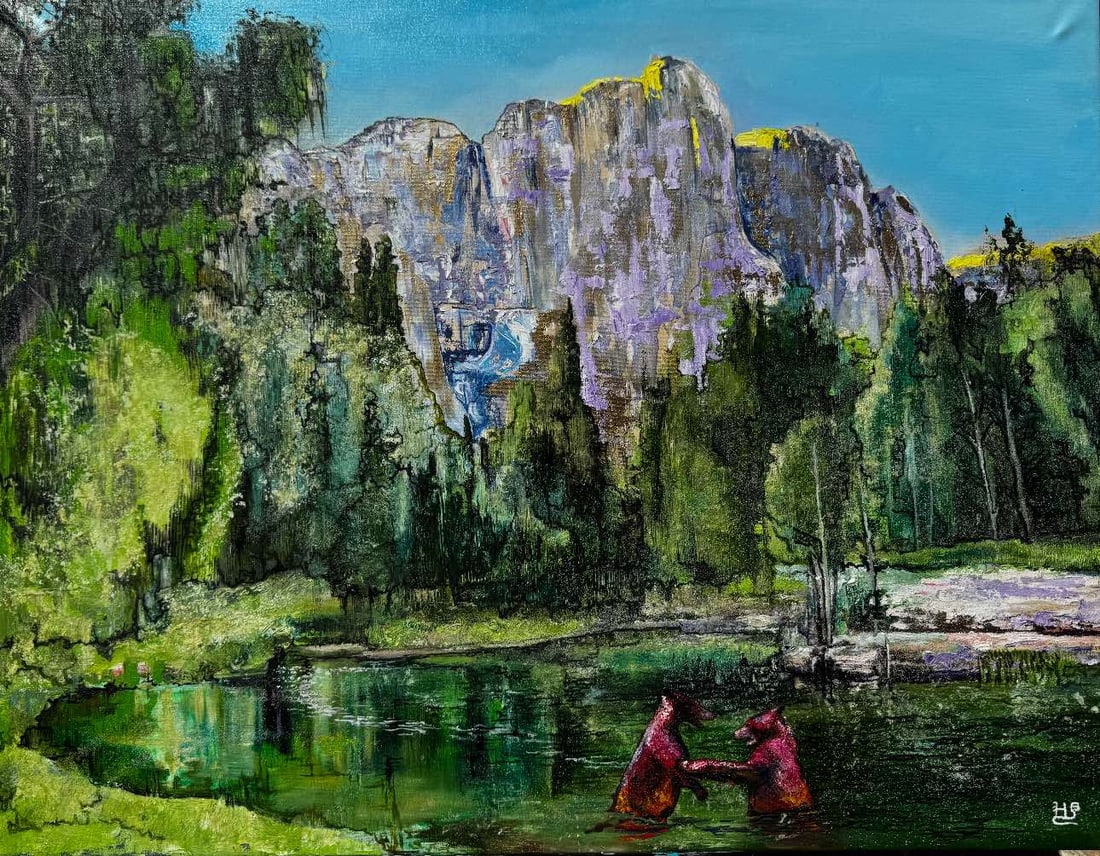 Yoandy: Yoandy "El Capitan" 30" x 40" print on canvas