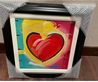 Peter Max Heart Series V ver IV num 147