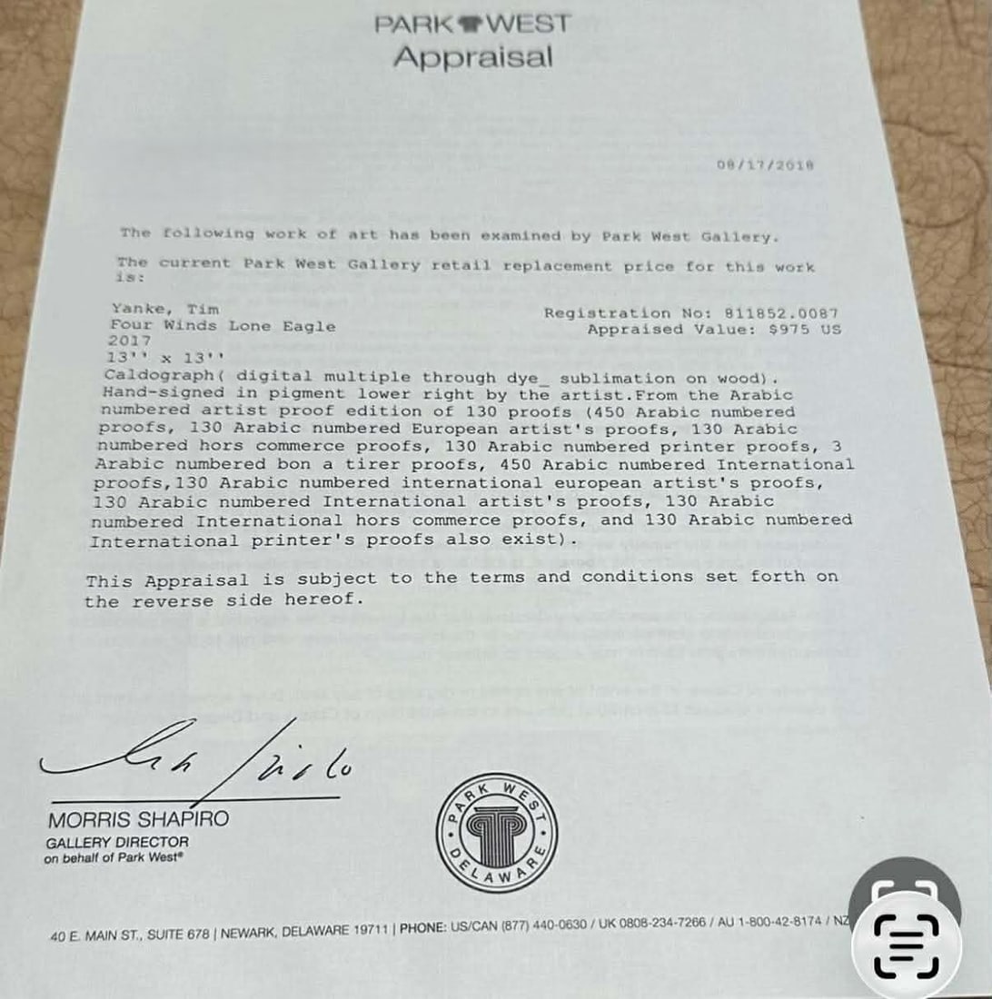 Tim Yanke Four Winds Lone Eagle - 2