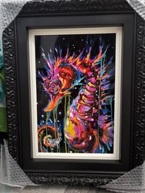 Christian Masot Crystal Seahorse Unique