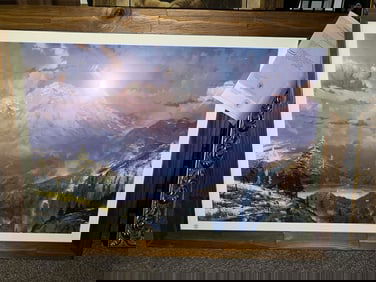 Thomas Kinkade Twilight Vista