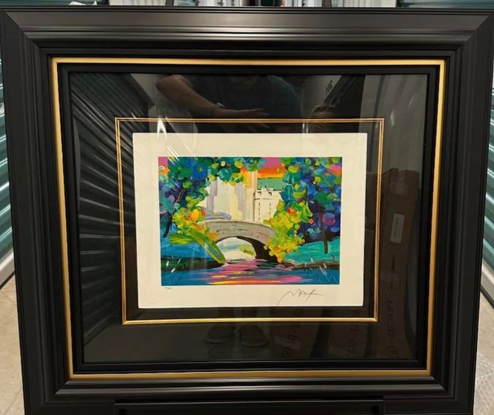 Peter Max Central Park Summer: Peter Max "Central Park Summer" 2016 9 1/4" x 13" image size Serigraph in color on wove paper from the Peter Max Studio. Hand-signed by Peter Max in pencil lower right and numbered in Arabic, lower le