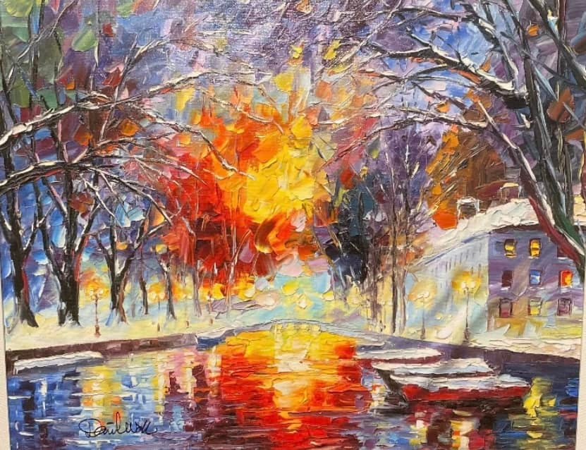 Daniel Wall Reflective Embers - 2