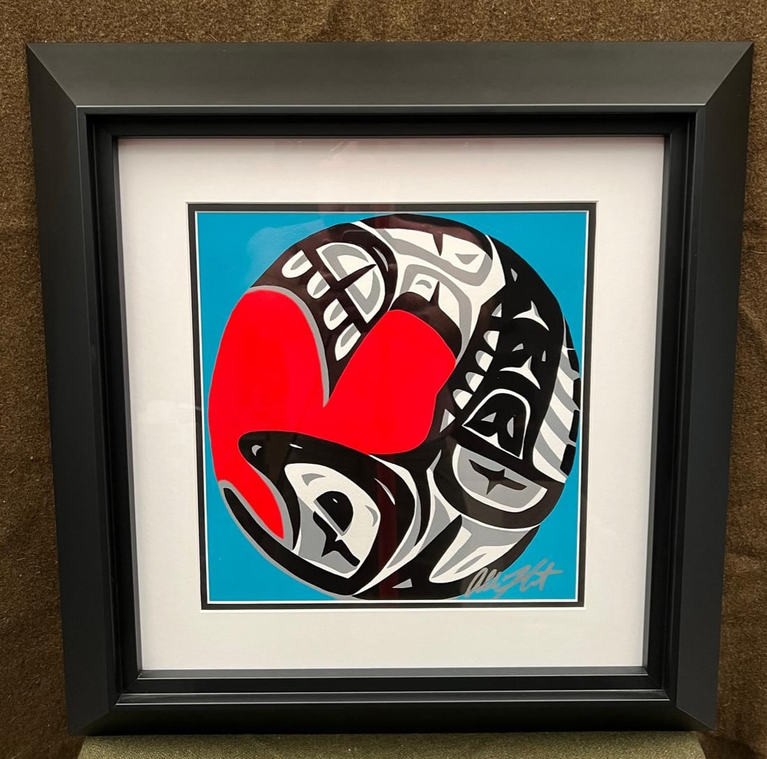 Allison Lefcort Salmon Spawn UNIQUE (1 of 4)