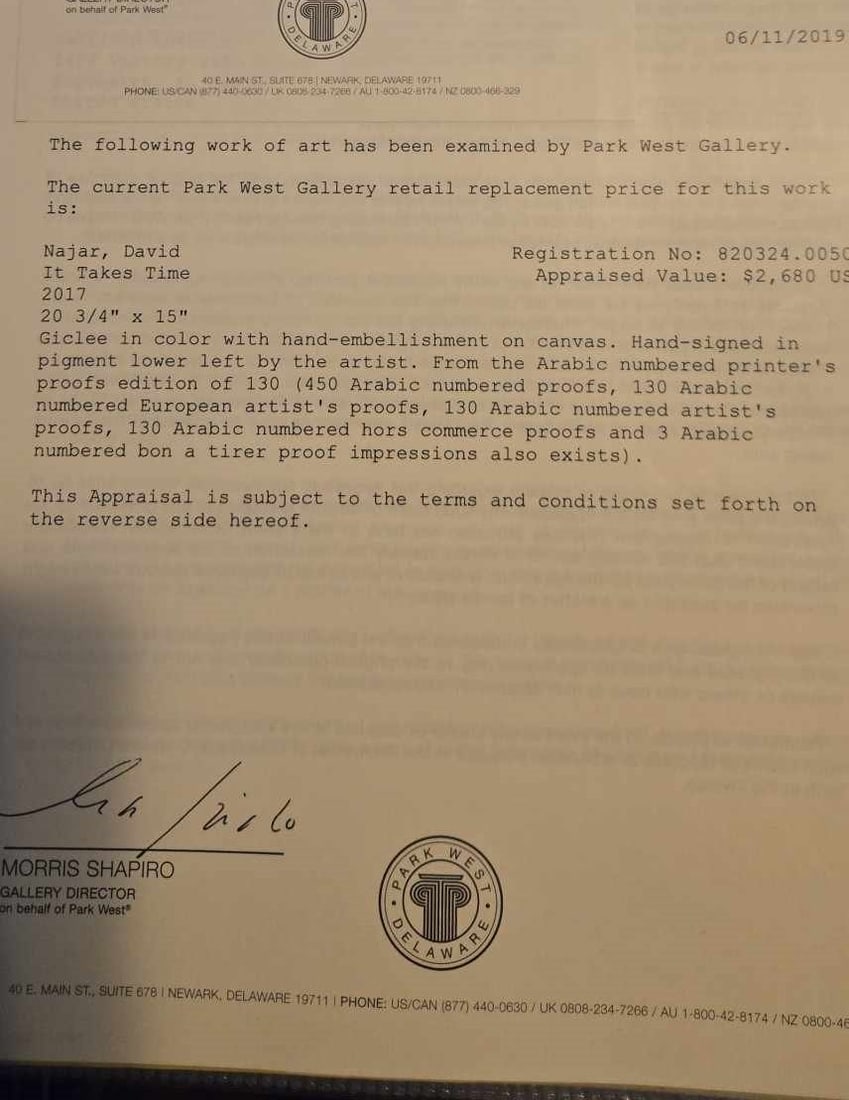 David Najar It Takes Time - 3