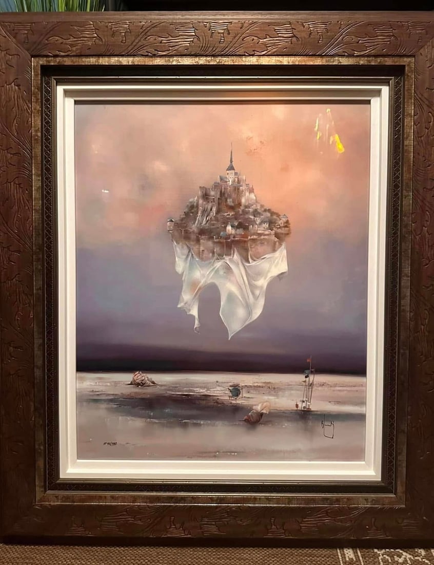 Bernard Louedin Lemont Saint: Bernard Louedin "Lemont Saint" 2016 (35 1/4 x 30 1/2)