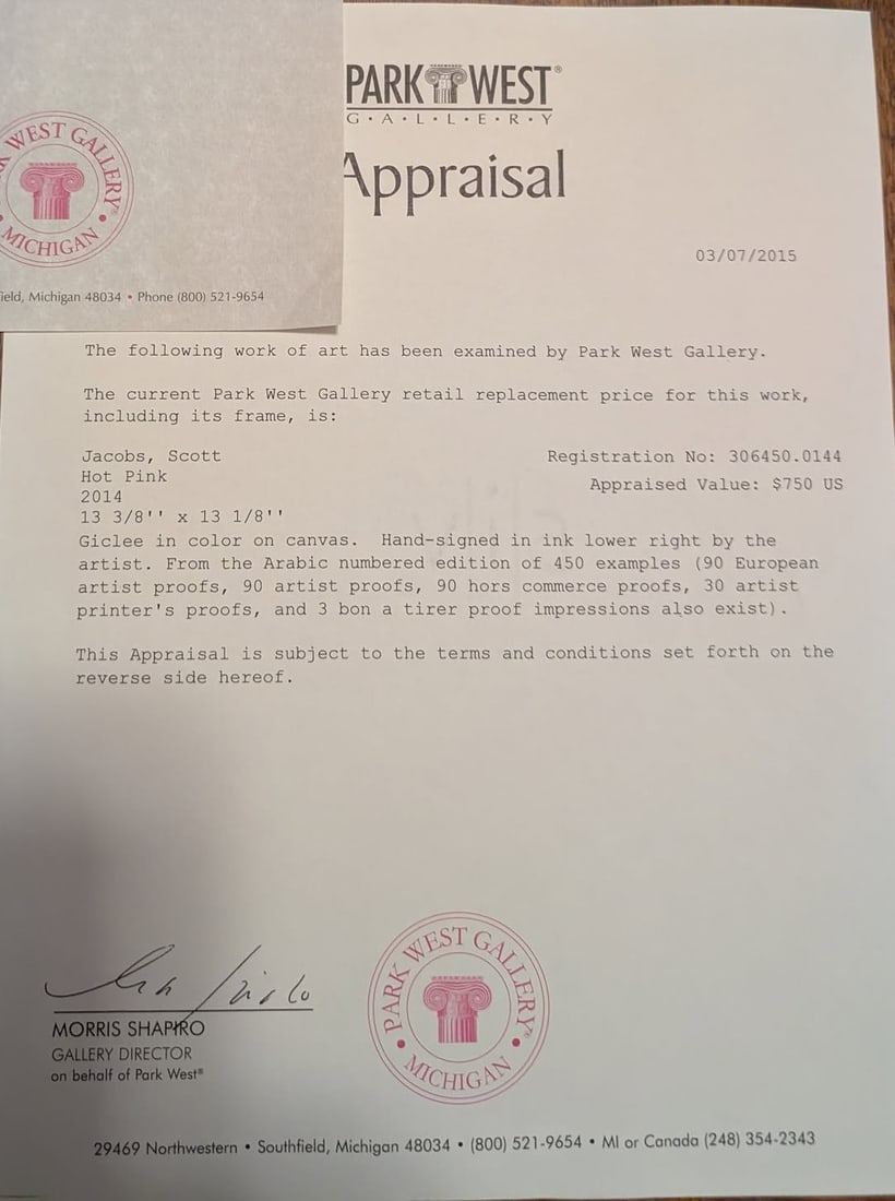 Scott Jacobs Hot Pink - 3