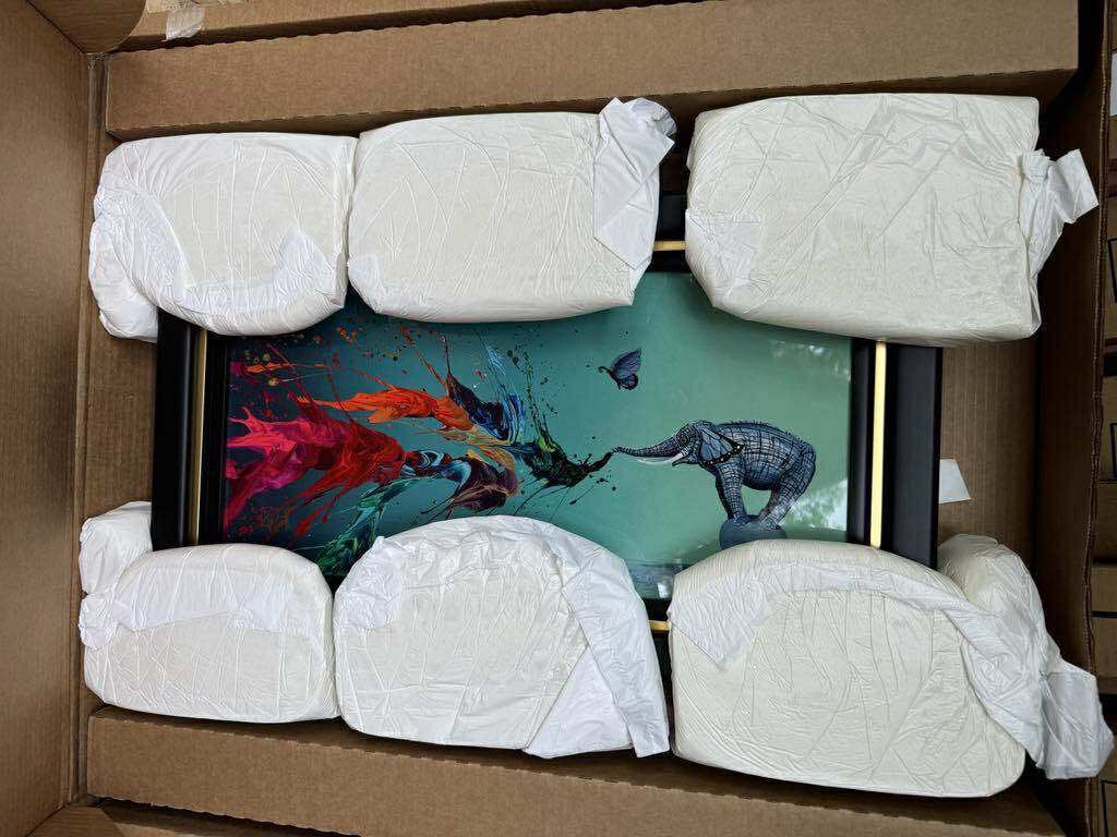 Kre8 Changing Winds: Kre8 "Changing Winds" 2020 16" x 31 7/8" image size Dye Sublimination on aluminum. Hand-signed in pigment by the artist.Gallery framed, COA Appraisal BA