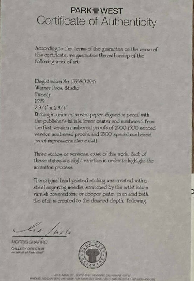 Warner Bros Studios Tweety - 2