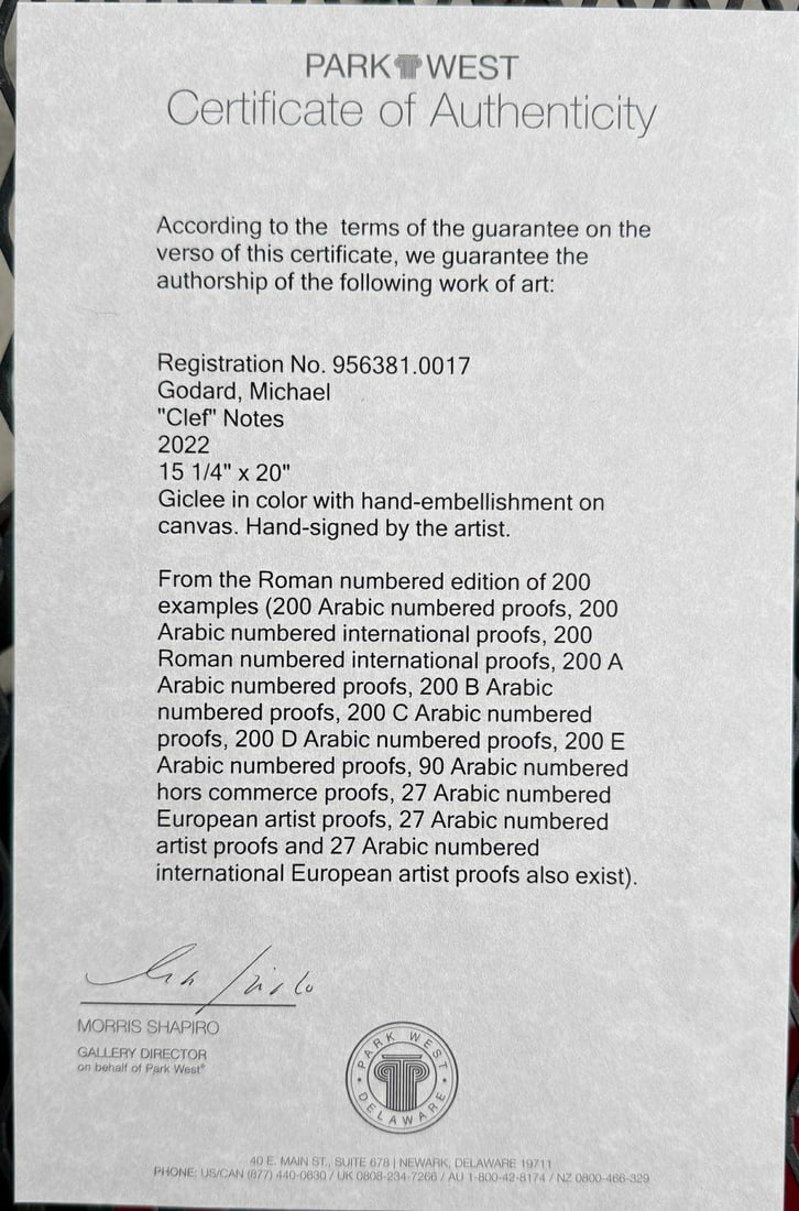 Michael Godard Clef Notes - 3