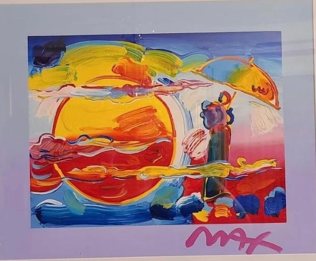 Peter Max New Moon - 2