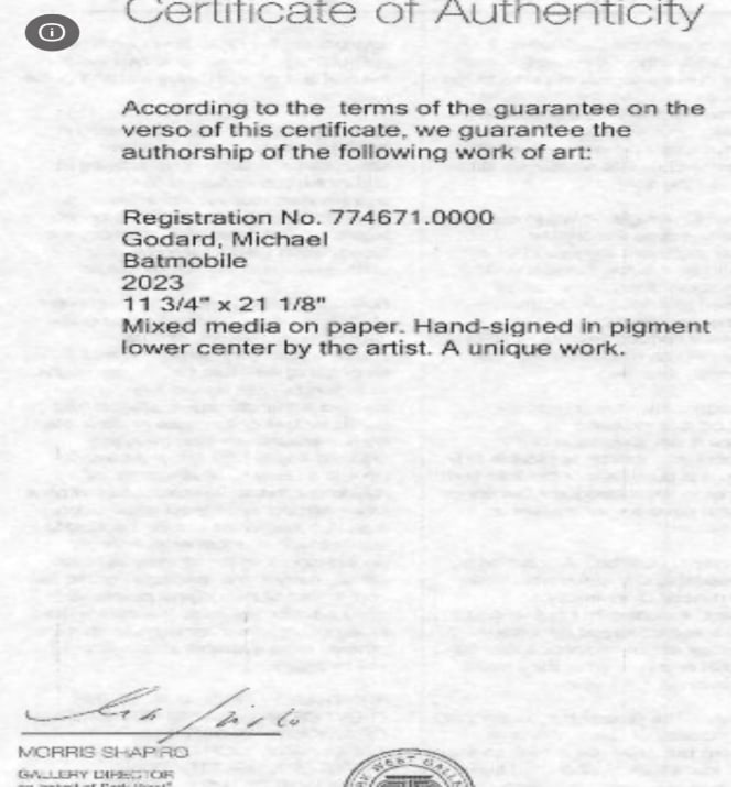 Michael Godard Batmobile - 4