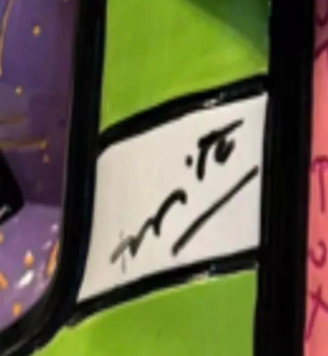 Romero Britto Cheryl - 3