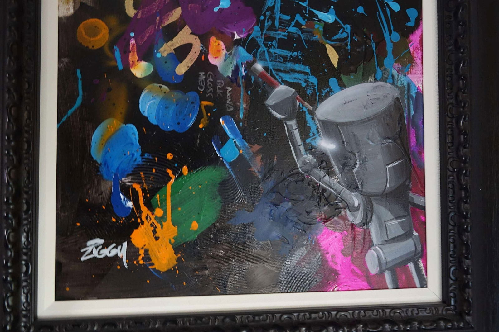 Ziggy Going Abstract - 3