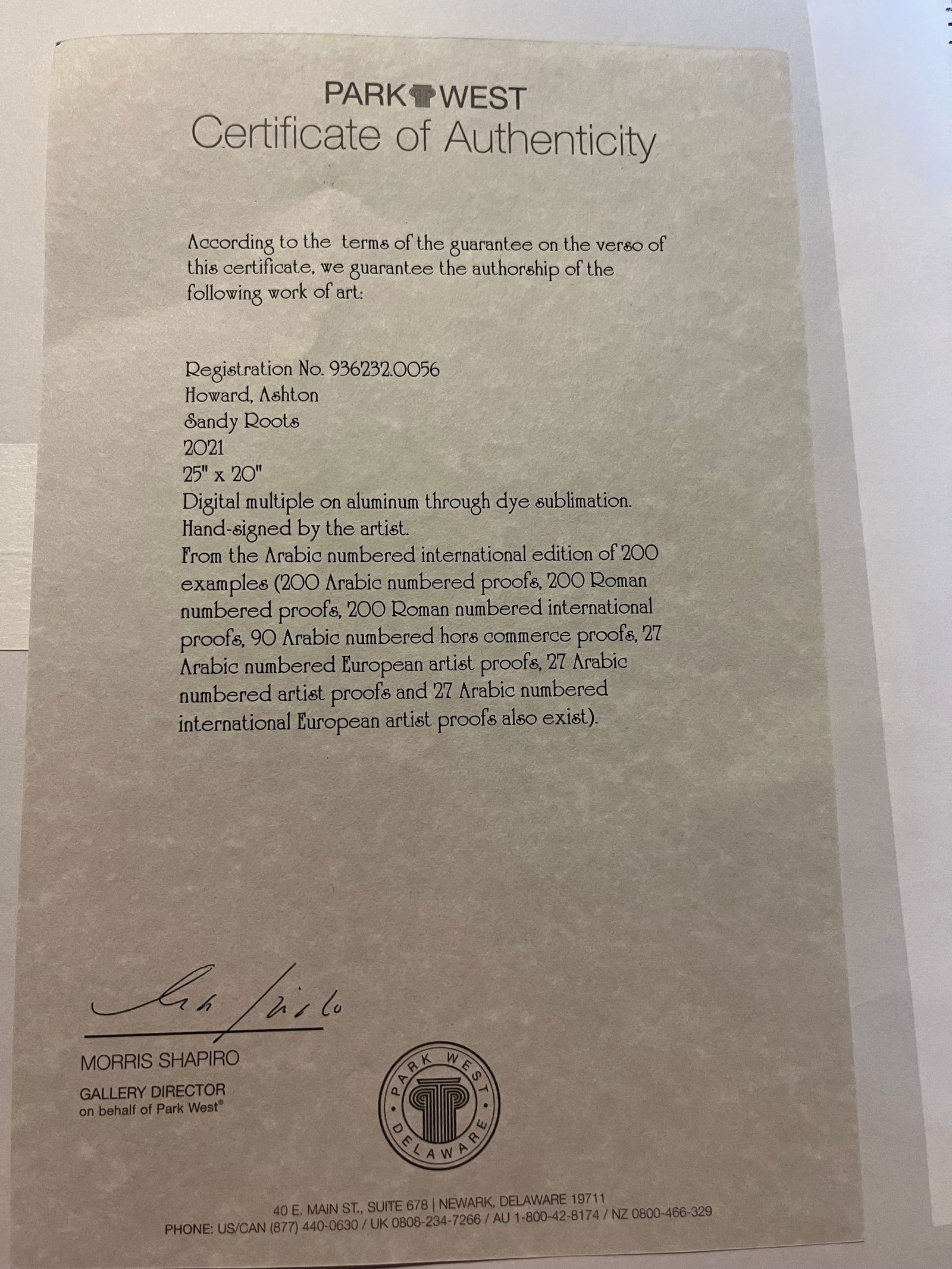 Ashton Howard Sandy Roots - 2