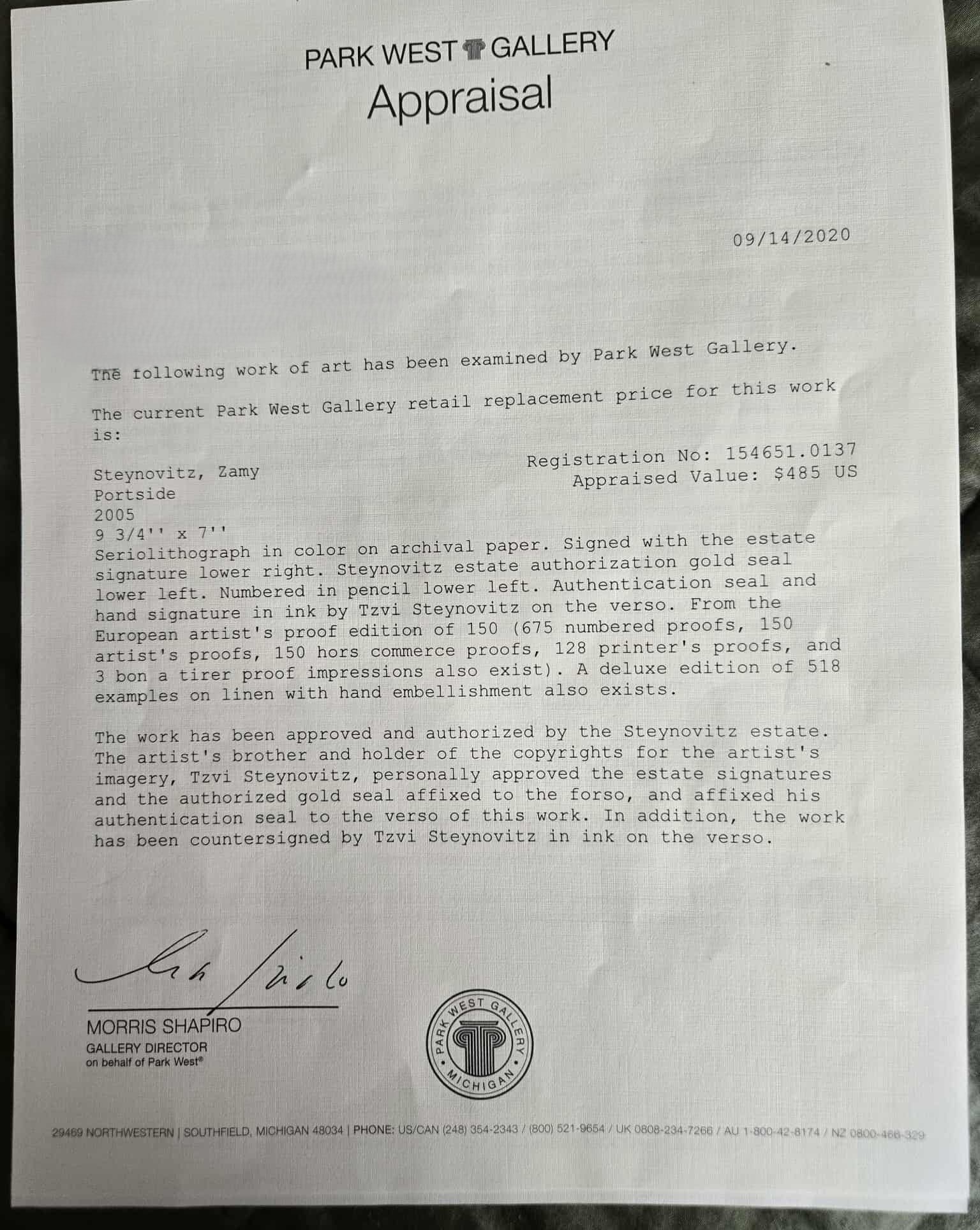 Zamy Steynovitz Portside - 3