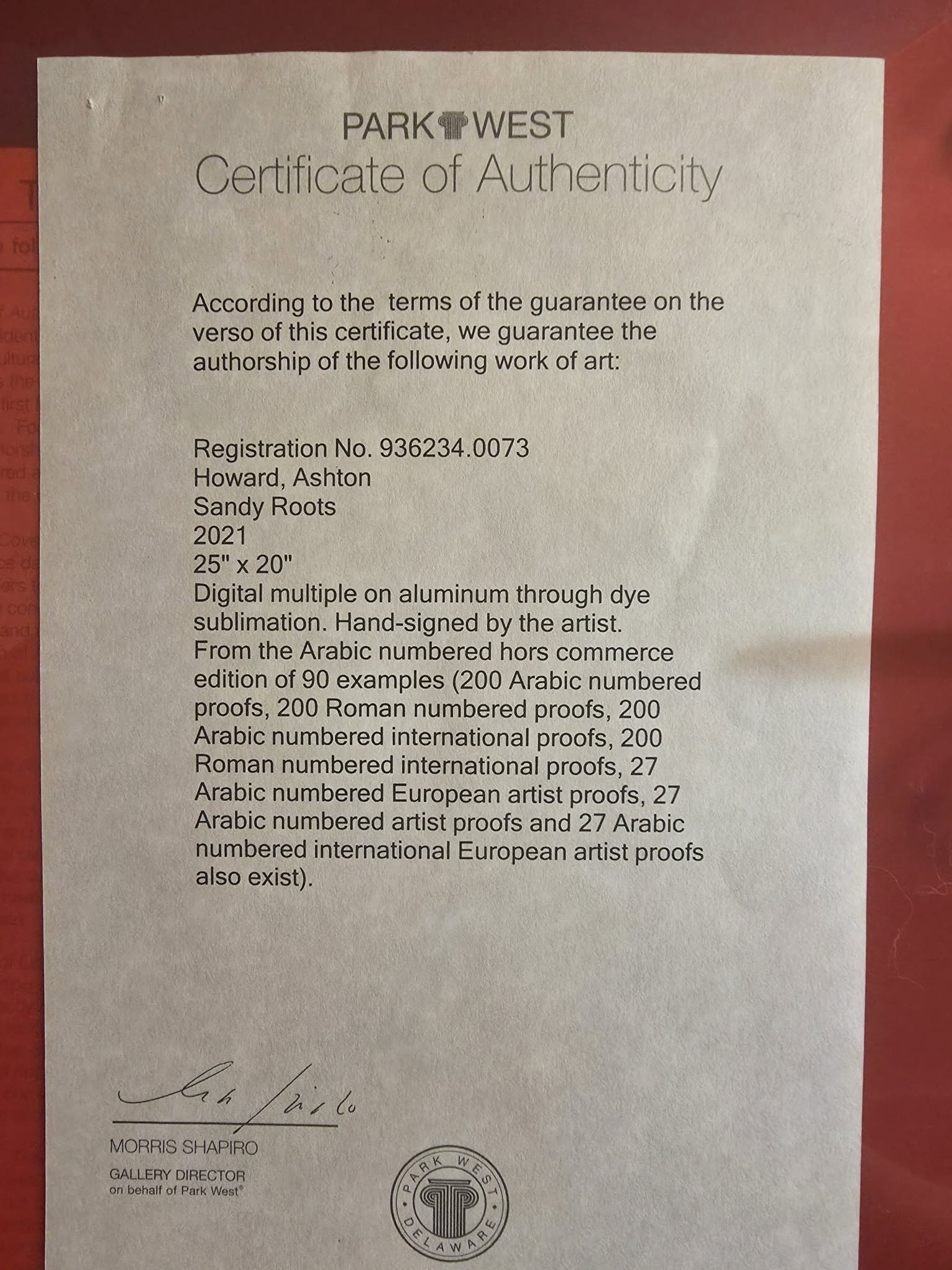 Ashton Howard Sandy Roots - 2