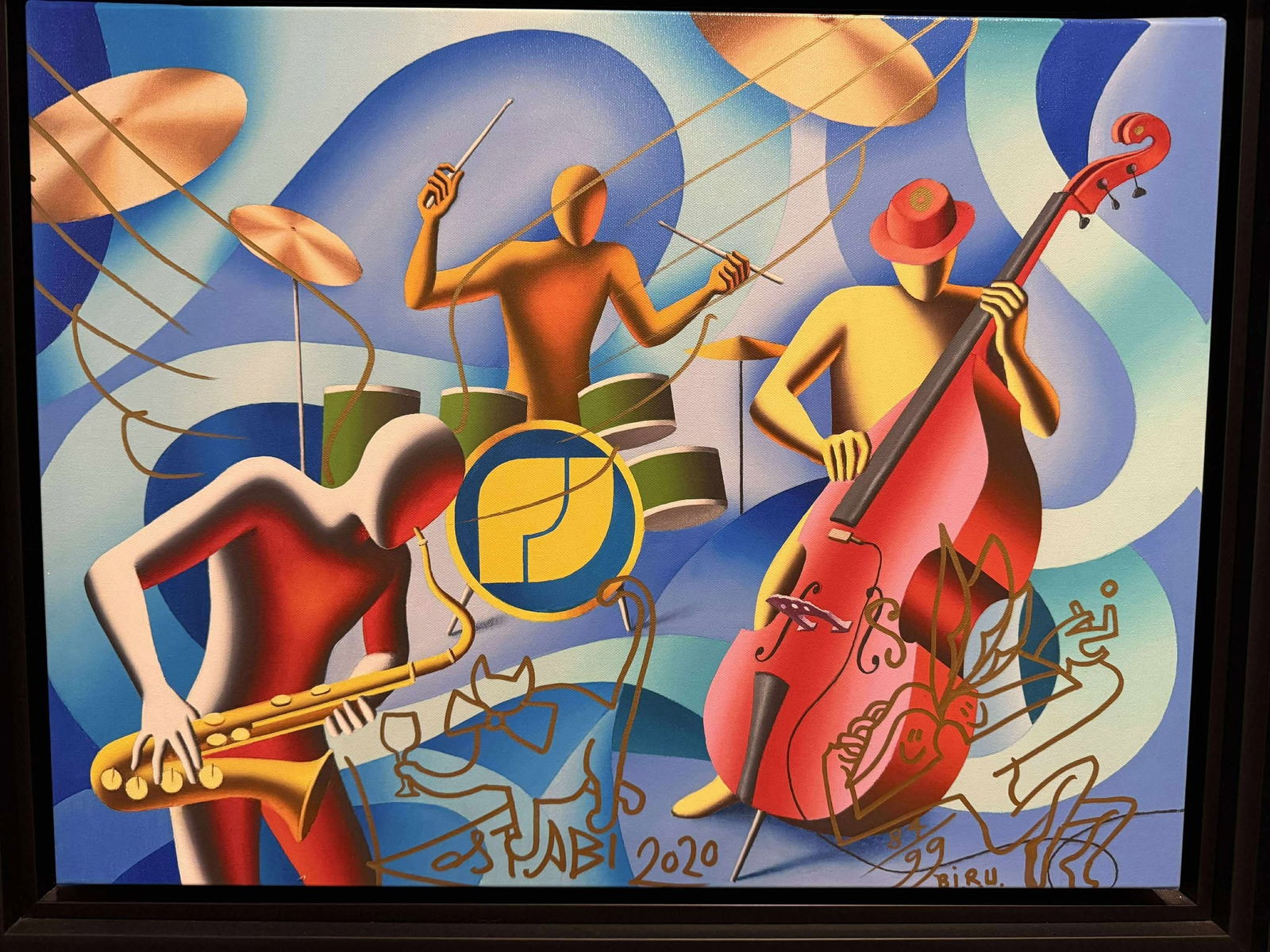 Mark Kostabi Beyond Swing - 2